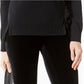 Calça skinny de veludo feminina INC International Concepts, preta, tamanho 0