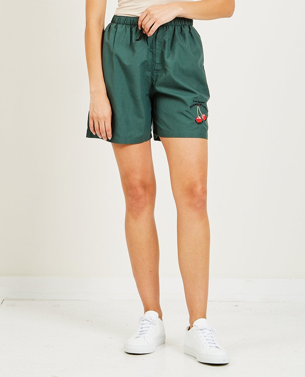 American Rag Budd Messenger Shorts Feminino Verde Tamanho X-G