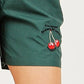 American Rag Budd Messenger Shorts Feminino Verde Tamanho X-G