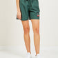 American Rag Budd Messenger Shorts Feminino Verde Tamanho XX-G