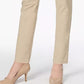 Calça skinny Chelsea Tummy Control feminina Charter Club, bege, tamanho 14