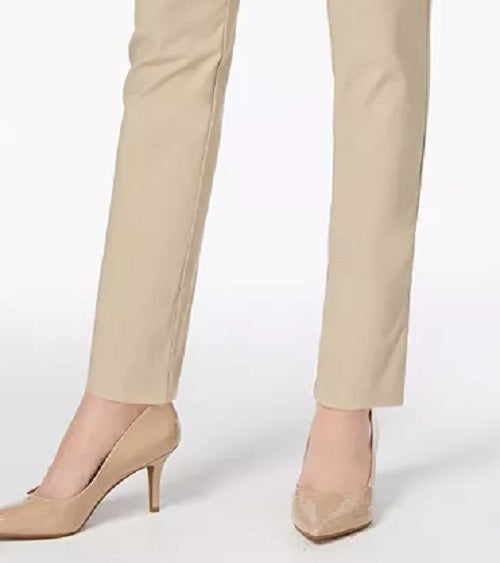 Calça skinny Chelsea Tummy Control feminina Charter Club, bege, tamanho 14