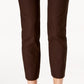 Calça Chelsea Petite Tummy-Control Feminina Charter Club Honey Tamanho 10 P
