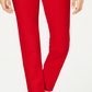 Calça Ponte Feminina Cambridge Pull On Charter Club Vermelha Tamanho 10