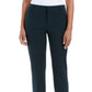 Calça feminina Charter Club Slim Fit até o tornozelo, verde escuro, tamanho 4