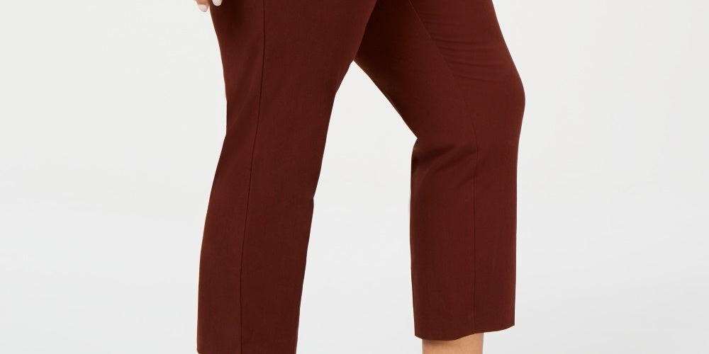 Calça Alfani Plus Size Feminina Marrom Tamanho 24W