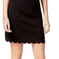 Vestido tubinho recortado feminino Maison Jules, preto, tamanho 10