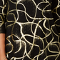 Camiseta estampada feminina JM Collection preta tamanho X-S