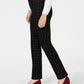 Calça feminina Charter Club Cambridge Windowpane-Print Slim Leg, preta, tamanho 4