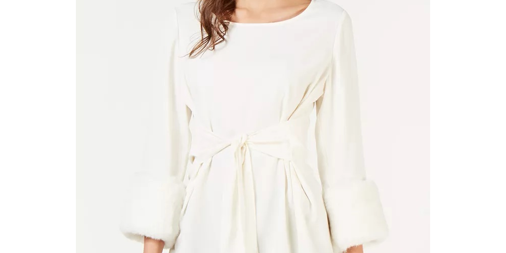 Karen Scott Top Feminino de Manga Longa com Tachas para Férias, Bege, Tamanho Extra Grande