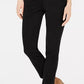 Calça de veludo cotelê com controle de barriga feminina Style &amp; Co, preta, tamanho 2, pequena