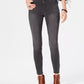 Calça jeans skinny feminina Power Sculpt Curvy-Fit, preta, tamanho 4, da Style &amp; Co
