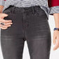 Calça jeans skinny feminina Power Sculpt Curvy-Fit, preta, tamanho 4, da Style &amp; Co