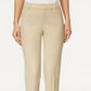 Calça feminina Charter Club Newport Tummy-Control Slim-Fit, bege, tamanho 4