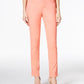 Calça jeans skinny feminina Charter Club Bristol, laranja, tamanho 16
