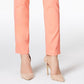 Calça jeans skinny feminina Charter Club Bristol, laranja, tamanho 16