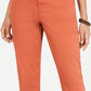 Calça Chino Feminina Style &amp; Co Laranja Tamanho 6