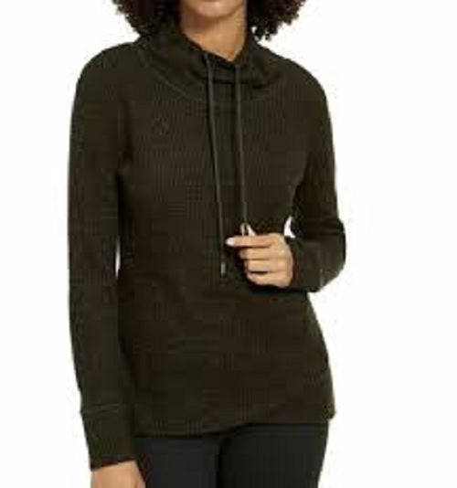 Ideology Top Feminino Gola Alta Tulipa Verde Tamanho Grande