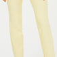 Charter Club Cambridge Skinny Pull On Tummy Control Short Feminino Amarelo Tamanho 18