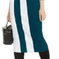 Vestido suéter feminino com blocos de cores da INC International Concepts, verde, tamanho pequeno, médio