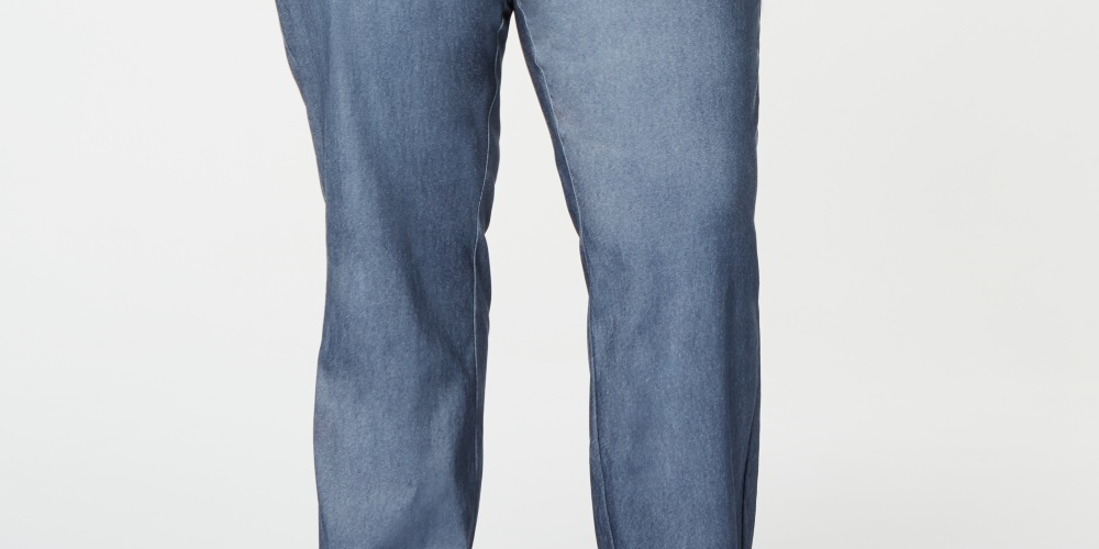 Calça skinny feminina Charter Club Tummy Control, tamanho pequeno, azul