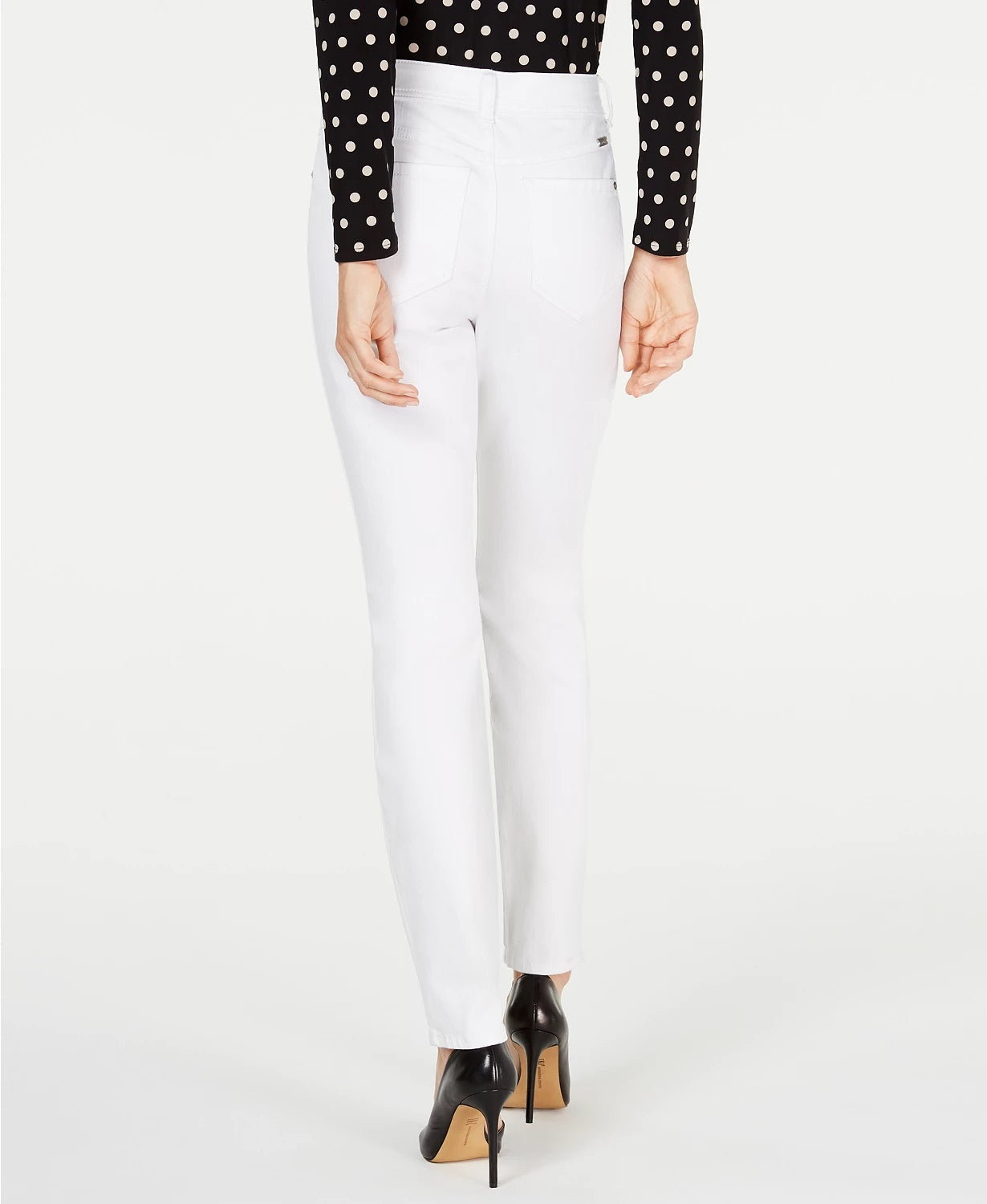 Calça jeans skinny feminina INC International Concepts Petite com cinco bolsos, tamanho natural 8 P
