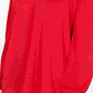 Blusa feminina com recorte e ombro vazado, INC International Concepts, vermelha, tamanho pequeno