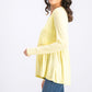 Top drapeado com renda frontal feminino Style &amp; Co, tamanho grande, dourado