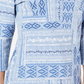 Karen Scott Blusa Feminina Estampada com Motivos Mistos Azul Tamanho Pequeno
