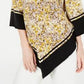 Blusa poncho estampada feminina Alfani amarela tamanho pequeno