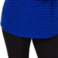 Karen Scott Suéter Texturizado Feminino Azul Marinho Tamanho P