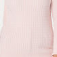 Karen Scott Suéter de algodão com gola canoa feminino, rosa, tamanho extragrande