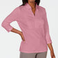 Karen Scott Top Feminino de Algodão com Ilhós e Jugo Rosa Tamanho XS