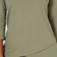 Karen Scott Top Tulip-Hem Feminino Verde Tamanho P