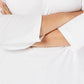 Karen Scott Top Feminino com Acabamento em Ilhós Branco Tamanho P