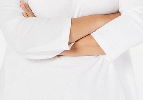 Karen Scott Top Feminino com Acabamento em Ilhós Branco Tamanho P