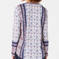 Blusa feminina com estampa de patchwork da Style &amp; Co, tamanho extra grande, azul-marinho