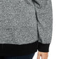 Karen Scott Suéter de algodão plus size feminino com gola falsa, branco, tamanho 2X