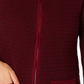 Karen Scott Cardigan Feminino Texturizado com Zíper Frontal Preto Tamanho XS