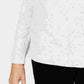 Karen Scott Suéter Feminino Manga Longa Gola V Tamanho Natural XS