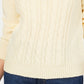 Karen Scott Suéter Feminino Petite em Tricô Amarelo Tamanho Petite