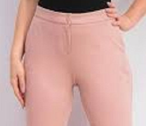 Calça Alfani Feminina Petite Hardware-Waist Rosa Escuro Tamanho 4 P