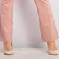 Calça Alfani Feminina Petite Hardware-Waist Rosa Escuro Tamanho 4 P