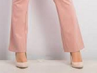 Calça Alfani Feminina Petite Hardware-Waist Rosa Escuro Tamanho 4 P