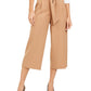 Calça culotte Alfani feminina com controle de barriga, marrom, tamanho 14