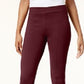Leggings femininas Style &amp; Co Vinho Tamanho X-S
