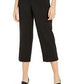 Calça culotte Alfani D-Ring feminina, preta, tamanho grande