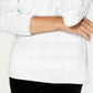 Karen Scott Suéter Listrado Texturizado Feminino Branco Tamanho XX-G