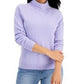 Karen Scott Suéter Feminino Gola Alta Roxo Tamanho P