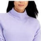 Karen Scott Suéter Feminino Gola Alta Roxo Tamanho P